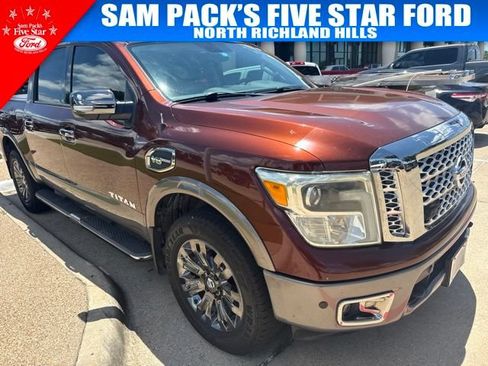 Used 2017 Nissan Titan Platinum Reserve AWD/4WD image 3