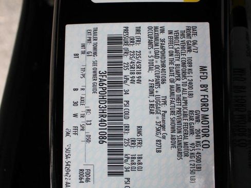 Used 2017 Ford Fusion SE w/ Fusion SE Technology Package FWD image 45