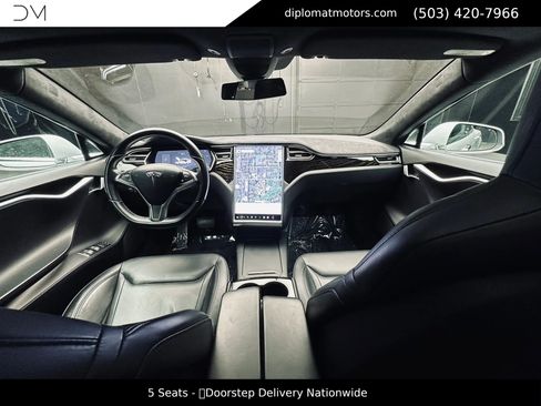 Used 2016 Tesla Model S 90D AWD/4WD image 36