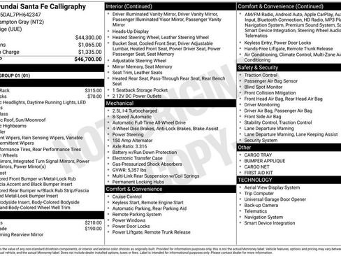 Used 2023 Hyundai Santa Fe Calligraphy image 5