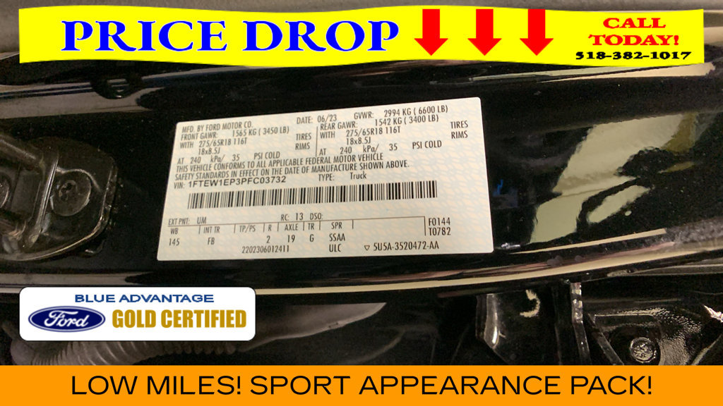 Certified 2023 Ford F150 XLT w/ Equipment Group 302A High AWD/4WD image 46