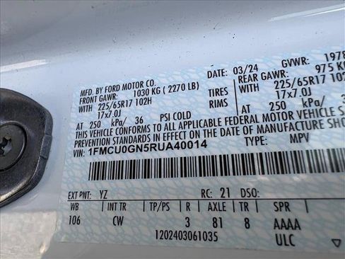 Used 2024 Ford Escape Active FWD image 25