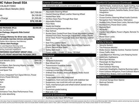 Used 2020 GMC Yukon Denali w/ Open Road Package image 11