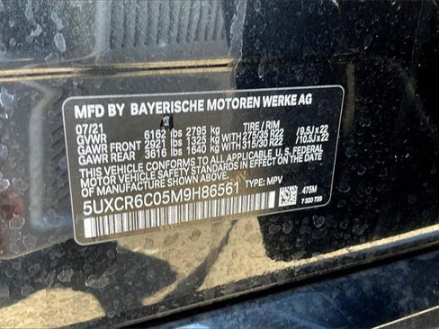 Certified 2021 BMW X5 xDrive40i w/ M Sport Package image 31