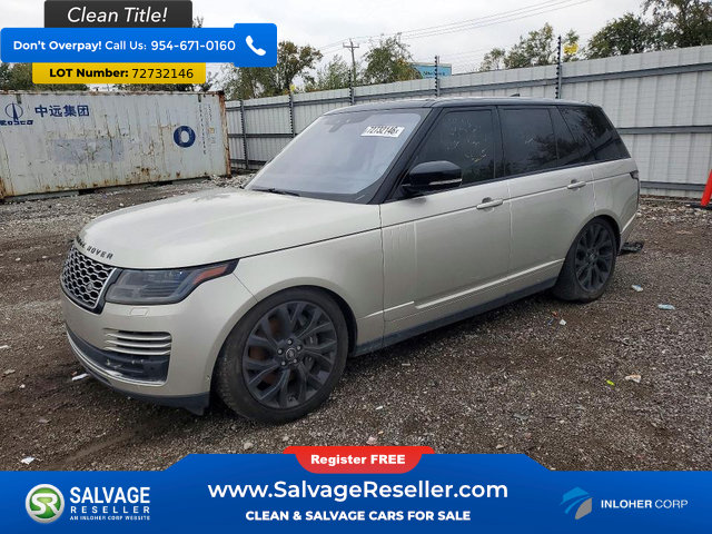 Used 2018 Land Rover Range Rover HSE AWD/4WD image 1