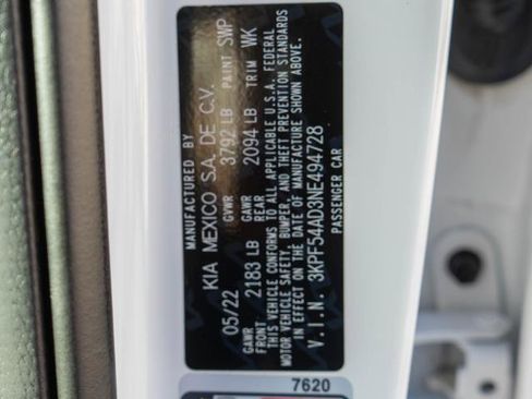 Certified 2022 Kia Forte GT-Line w/ GT-Line Premium Package image 37