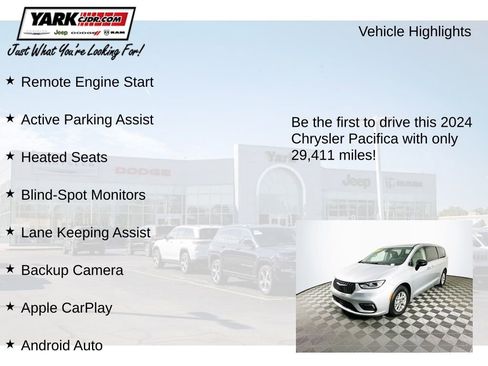 Certified 2024 Chrysler Pacifica Touring-L image 12