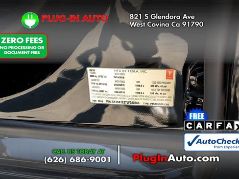 Used 2018 Tesla Model S 75D AWD/4WD image 8