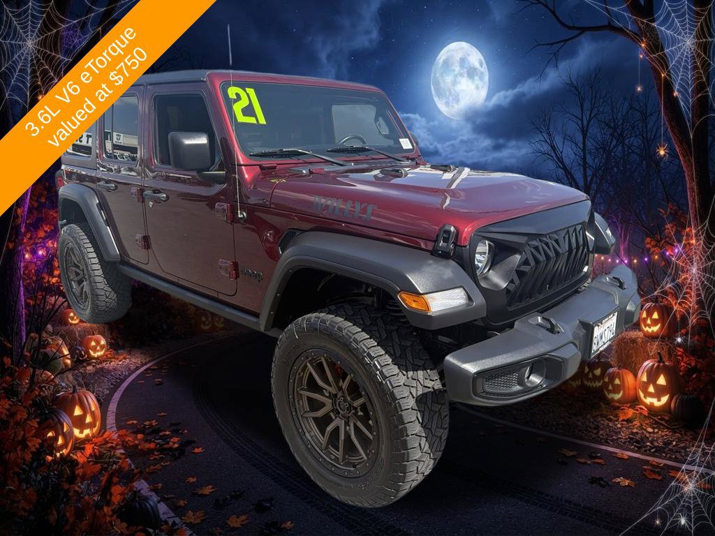 Used 2021 Jeep Wrangler Unlimited Sport AWD/4WD image 8