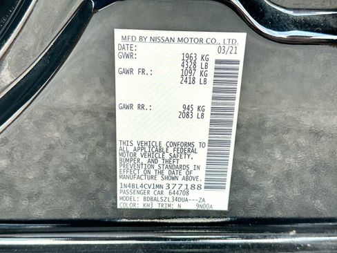 Used 2021 Nissan Altima 2.5 SR FWD image 22