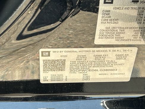 Used 2020 Chevrolet Silverado 1500 LT w/ All-Star Edition RWD image 21