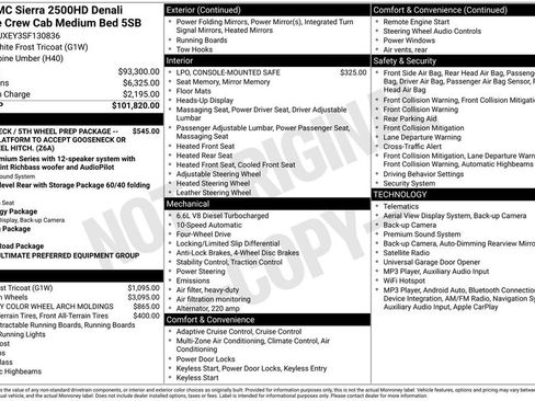Used 2025 GMC Sierra 2500 Denali Ultimate AWD/4WD image 5