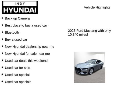 Used 2026 Ford Mustang Premium RWD image 7