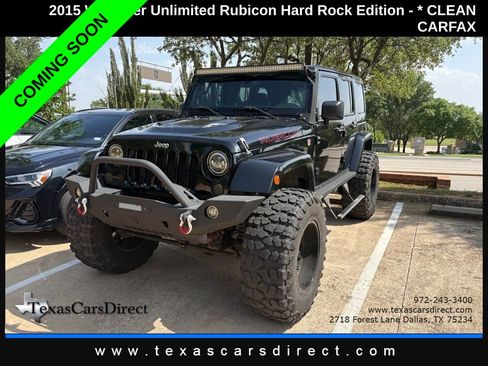 Used 2015 Jeep Wrangler Unlimited Rubicon AWD/4WD image 1