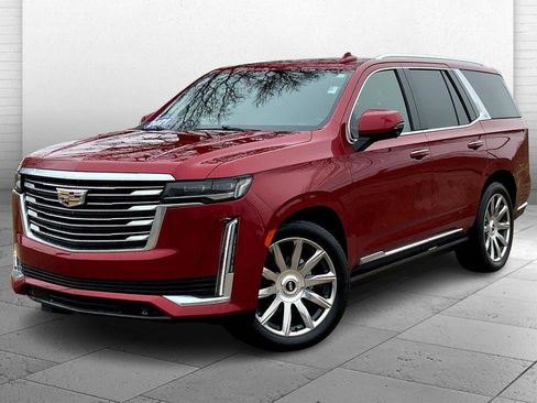Used 2021 Cadillac Escalade Premium Luxury Platinum w/ Heavy-Duty Trailer Package AWD/4WD image 13