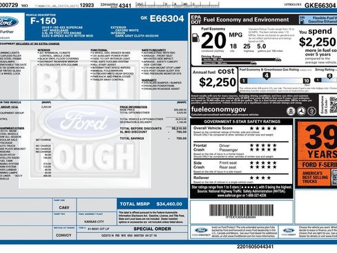 Used 2016 Ford F150 XL w/ Equipment Group 101A Mid RWD image 17