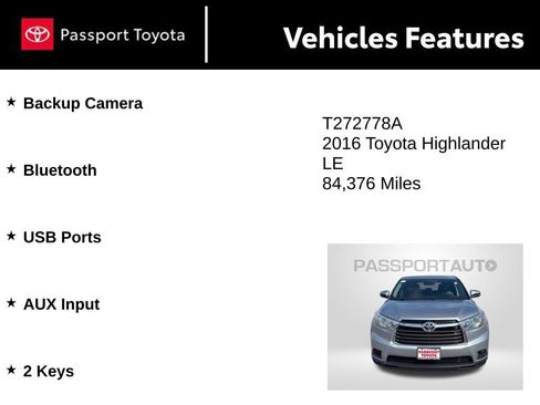 Used 2016 Toyota Highlander LE image 9