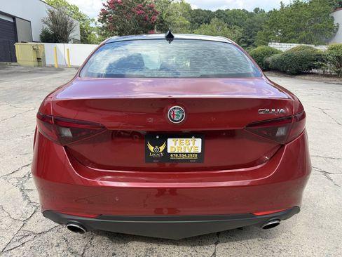 Used 2017 Alfa Romeo Giulia Ti w/ TI Lusso Light Wood Package RWD image 16