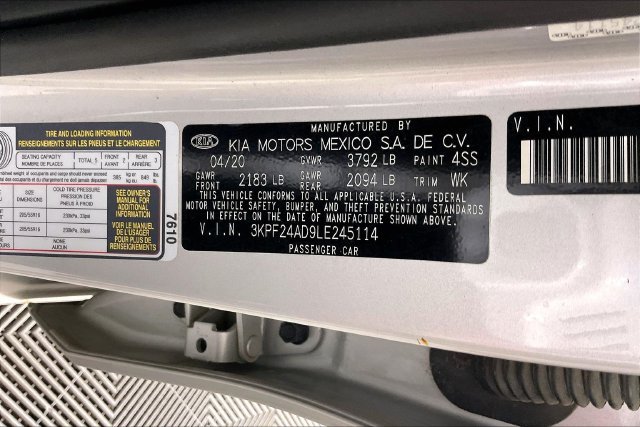 Used 2020 Kia Forte LXS FWD image 3