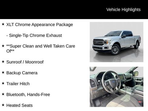 Used 2018 Ford F150 XLT w/ Equipment Group 302A Luxury AWD/4WD image 16