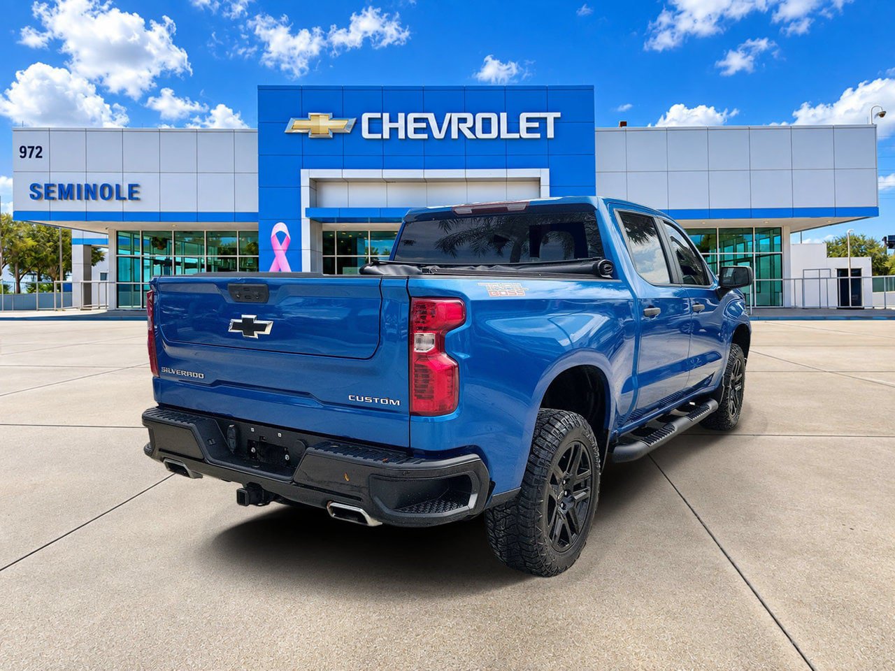 Certified 2022 Chevrolet Silverado 1500 Custom Trail Boss AWD/4WD image 3
