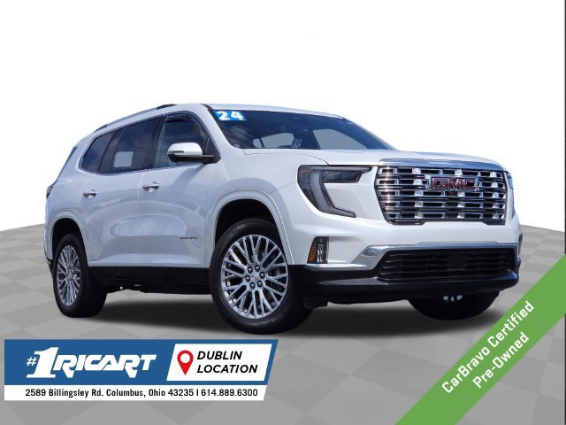 Certified 2024 GMC Acadia Denali w/ LPO, Floor Liner Package AWD/4WD image 1