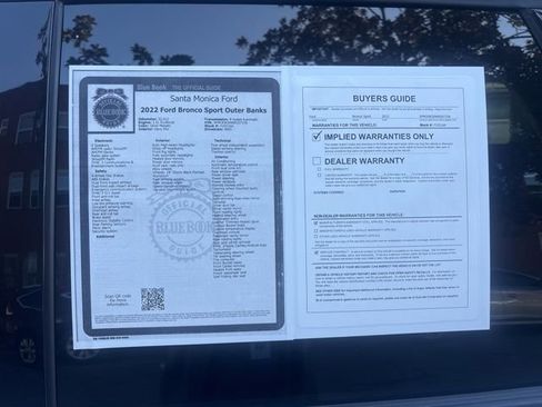 Certified 2022 Ford Bronco Sport Outer Banks image 25