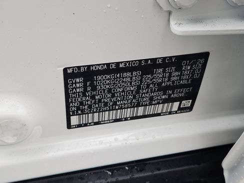 New 2026 Honda HR-V Sport image 16