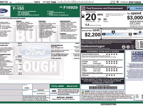 Certified 2023 Ford F150 XLT w/ Equipment Group 302A High image 4