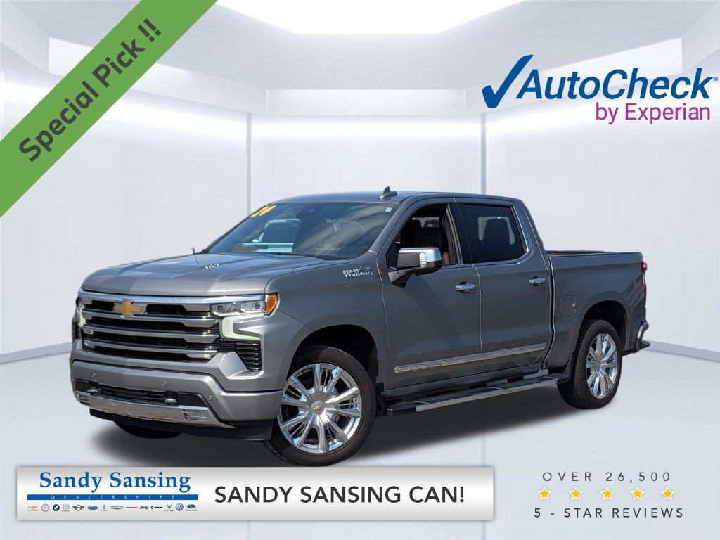 Used 2024 Chevrolet Silverado 1500 High Country w/ High Country Premium Package AWD/4WD image 1