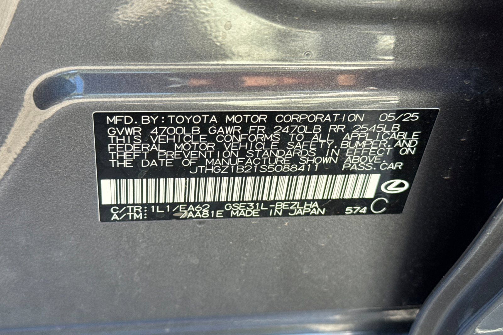Used 2025 Lexus IS 350 F Sport w/ Navigation Package RWD image 28