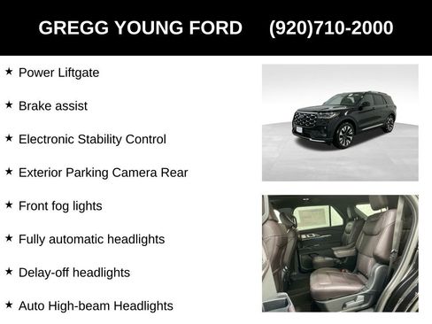 New 2026 Ford Explorer Platinum w/ LUX Leather Package image 37