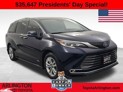 Used 2021 Toyota Sienna Platinum