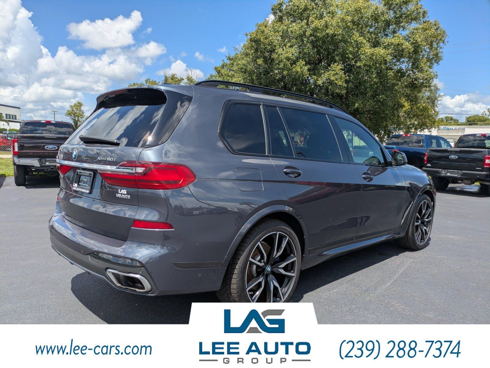 Used 2019 BMW X7 xDrive50i w/ Dynamic Handling Package AWD/4WD image 3
