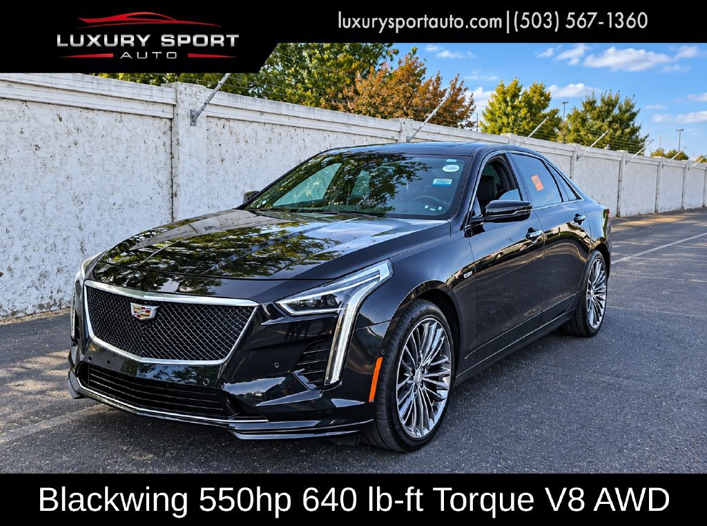 Used 2019 Cadillac CT6 V w/ Driver Assist Package AWD/4WD image 1