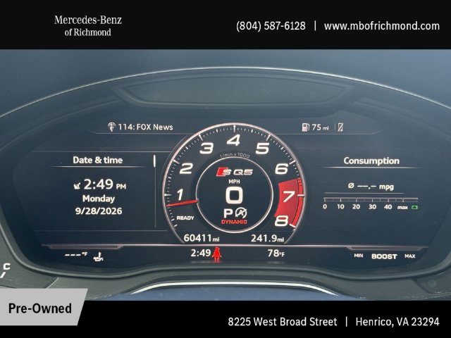 Used 2020 Audi SQ5 Prestige AWD/4WD image 23