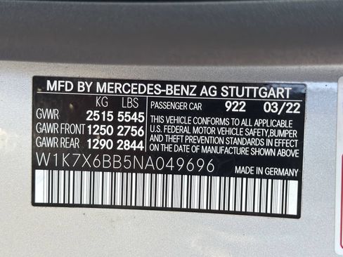 Certified 2022 Mercedes-Benz AMG GT 53 image 45
