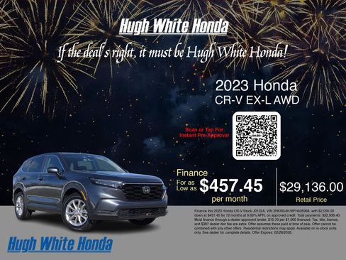 Used 2023 Honda CR-V EX-L image 3