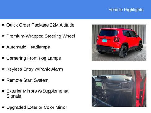 Used 2023 Jeep Renegade Altitude AWD/4WD image 5