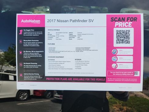 Used 2017 Nissan Pathfinder SV AWD/4WD image 26