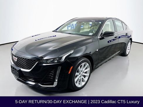 Used 2023 Cadillac CT5 Luxury w/ Sun And Sound Package AWD/4WD image 4
