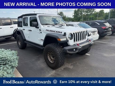 Used 2020 Jeep Wrangler Unlimited Rubicon w/ LED Lighting Group AWD/4WD image 1