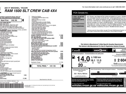 Used 2017 RAM 1500 Classic SLT w/ SLT Plus D￩cor Group image 9