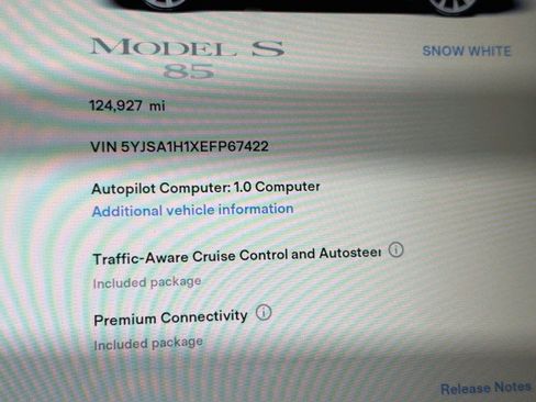 Used 2014 Tesla Model S 85 RWD image 11
