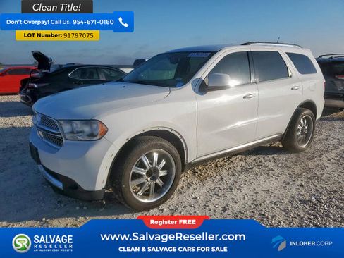 Used 2013 Dodge Durango SXT image 1