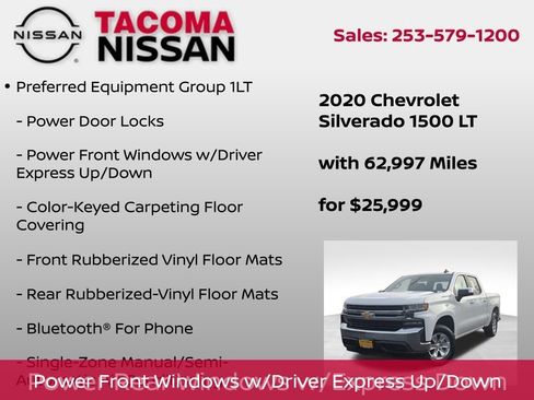 Used 2020 Chevrolet Silverado 1500 LT image 16