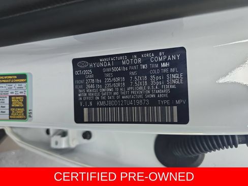 Certified 2026 Hyundai Tucson SEL AWD/4WD image 37