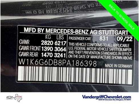 Used 2023 Mercedes-Benz S 500 4MATIC w/ AMG Line image 33