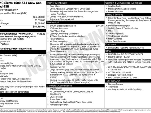 Used 2021 GMC Sierra 1500 AT4 image 3