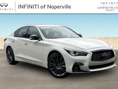 Certified 2022 INFINITI Q50 Red Sport 400 w/ Carbon Fiber Package